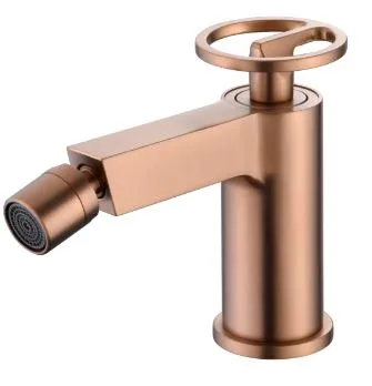 IMEX OLIMPO BRUSHED ROSE GOLD Змішувач для біде, PVD матове рожеве золото