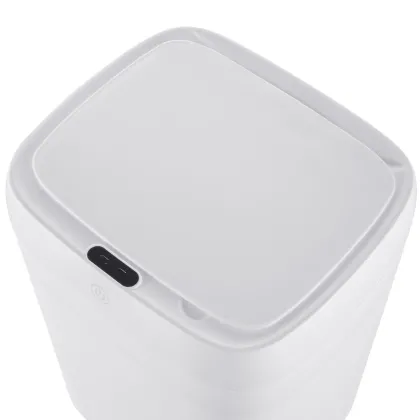 Відро для сміття сенсорне прямокутне Mixxus Wave-TC0314 White 14 л (колір білий) (MI8404) — Photo 24