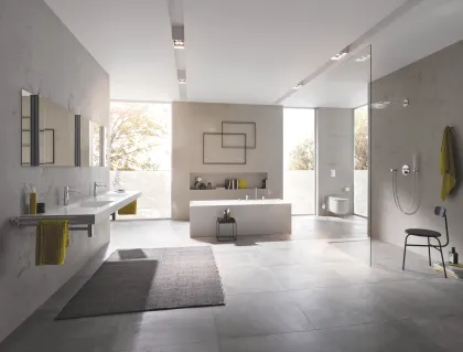Одноважільний змішувач для ванни на 4 отвори Grohe Lineare (19577001) — Photo 6