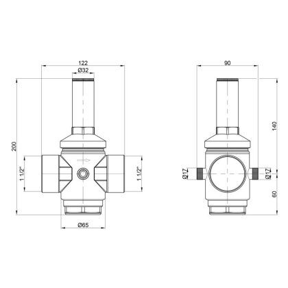 Редуктор Icma 1&quot; 1/2 №246 — Photo 1