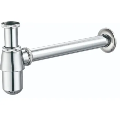 Сифон для раковини Mixxus SIPHON-01 без випуску (під донний клапан) без ревізії (Колір хром) 1 1/4'' (AC3570)