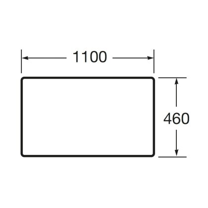 Стільниця для ванної кімнати ROCA VICTORIA BASIC A857507155, дуб — Photo 1