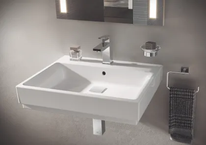 Змішувач для раковини M-розміру Grohe Eurocube (23445000) — Photo 1