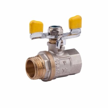 Кран кульовий Valve 1/2&quot; ВЗ для газу (бабочка) SV607G15