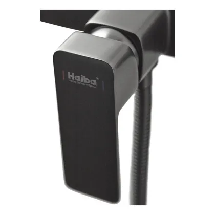 Змішувач для душу Haiba Kubus 003 Graphite (HB4004) — Photo 3