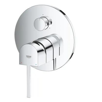 Одноважільний змішувач із перемикачем на 3 положення Grohe Plus (24093003) — Photo 2