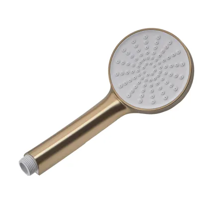 Душова колона зі змішувачем ZERIX REX-009-J BRUSHED GOLD з нерж. сталі (Колір матове золото) (ZX6125) — Photo 3