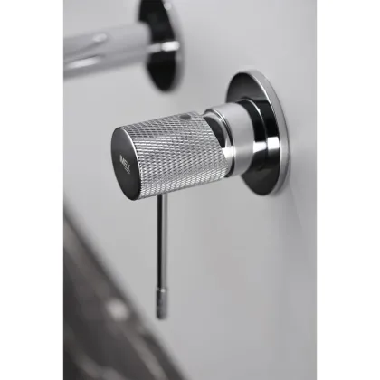 IMEX LINE CHROME Змішувач для умивальника зі стіни, хром — Photo 2