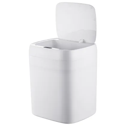 Відро для сміття сенсорне прямокутне Mixxus Wave-TC0212 White 12 л (колір білий) (MI8403) — Photo 21