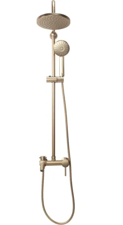 Душовий гарнітур REA LUIS BRUSHED GOLD матове золото з виливом — Photo 7