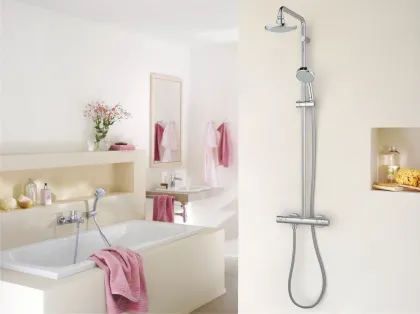 Душова система з термостатом для душа Grohe New Tempesta Cosmop. System (27922000) — Photo 4