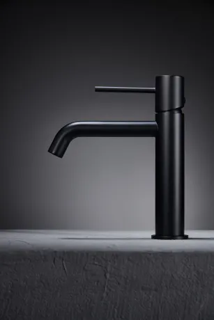 IMEX MONZA MATT BLACK Змішувач для умивальника, чорний матовий — Photo 3