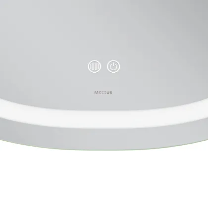 Дзеркало Mixxus Premium DIVERSE MR16-70x70 з Led Touch, Anti-fog, димером (3-6,5kK) (MP6640) — Photo 4