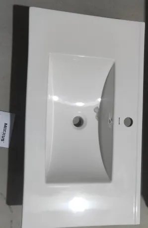 Раковина меблева Mixxus Premium CUBIC-1503 810х460х170mm з отвором під змішувач та переливом (MP6497) — Photo 6