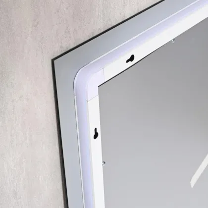 Дзеркало Qtap Taurus (TA1) 800×600 мм з LED-підсвічуванням Touch, з антизапотіванням, з димером, рег. темп. кольору (3000-6500K) QTTAU8006004895 — Photo 4