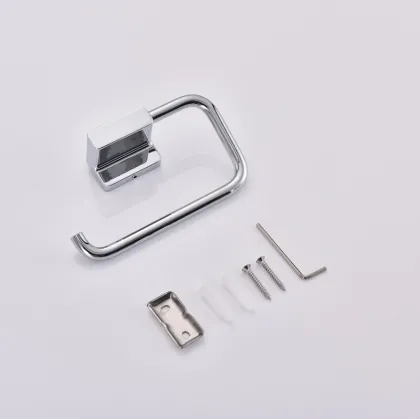 Тримач для туалетного паперу Koer AS-0107-01 колір хром глянець (KR6185) — Photo 9