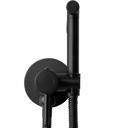 Набір гігієнічного душу REA LOOP BLACK чорний — Photo 2