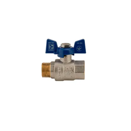 Кран кульовий Koer 1/2" ГШМ (KR.218.B) синій (KR2722) — Photo 3