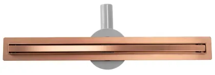 Трап для душу REA NEO 60 SLIM PRO BRUSHED COPPER * — Photo 6