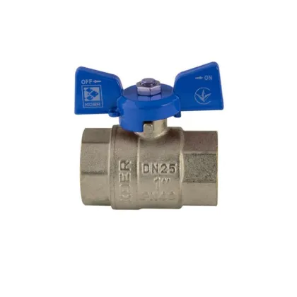 Кран кульовий Koer 1" ГГМ (KR.217.B) синій (KR2718) — Photo 1