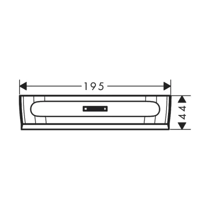 Набір змішувачів HANSGROHE WALLSTORIS 27967700, білий — Photo 1
