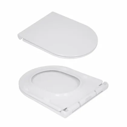 Унітаз підлоговий Qtap Presto безобідковий із сидінням Soft-close QTPRE27W51022 — Photo 7