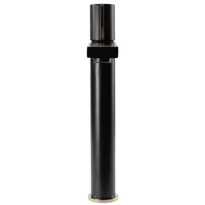 Змішувач для раковини (умивальника) REA ICON BLACK GOLD чорний високий — Photo 4