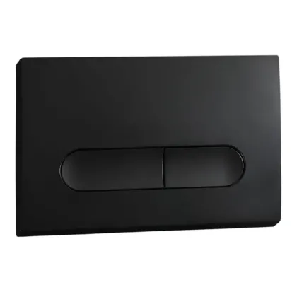Панель змиву Koer KT-0608-05 240x160x10mm пластик, закруглена (чорний матовий)