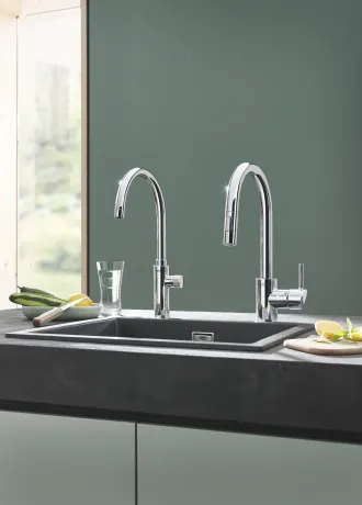 Комплект змішувача для кухні із фільтром Grohe Blue Pure (30387000) — Photo 1