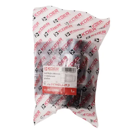 Муфта затискна із зовнішньою різьбою Koer KCI.C08M - 3/4"Мx24,6-27,3 (KR5906) — Photo 3