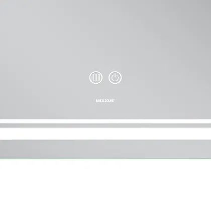 Дзеркало Mixxus Premium QUADRO MR20-100x70 з Led Touch, Anti-fog, димером, регулятором яскравості, лінзою (MP6622) — Photo 8