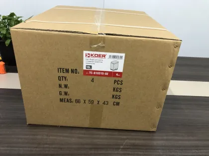 Відро для сміття з плавним закриттям прямокутне Koer TC-010315-02 15 л колір нержавійка (KR5603) — Photo 6