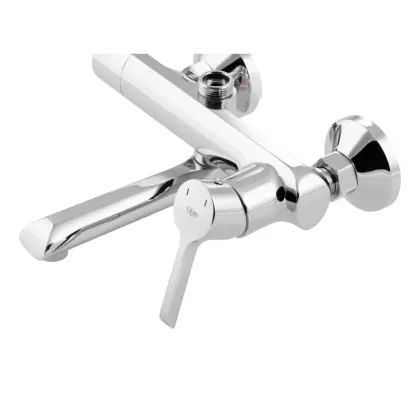 Душова система універсальна Qtap Grand на три споживачі (з виливом) QTGRACRM1004 Chrome — Photo 3