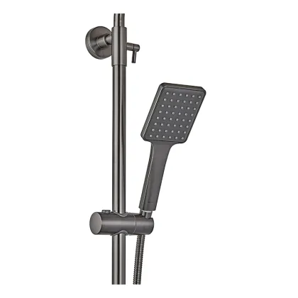 Душова колона із змішувачем та подовжувачем у комплекті Haiba Alex 003-J Graphite (HB3996) — Photo 5