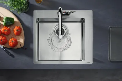 Hansgrohe S711-F450 Мийка для кухні, вбудована — Photo 1