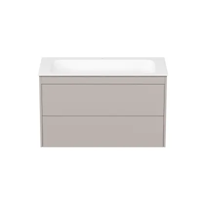 тумба + умивальник VILLEROY&amp;BOCH FINION, 100см, капучино матовий — Photo 1