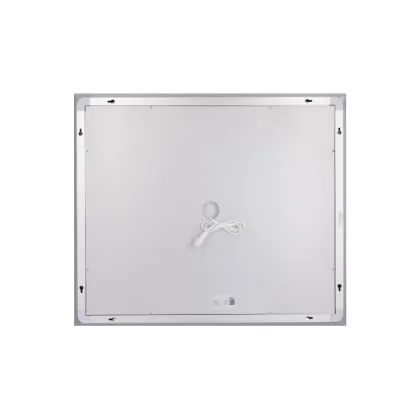 Дзеркало Lidz Kubis (KU1) 600х700 з LED-підсвічуванням Touch, з антизапотіванням, з димером, рег. яскравості LDKU60070049285 — Photo 4