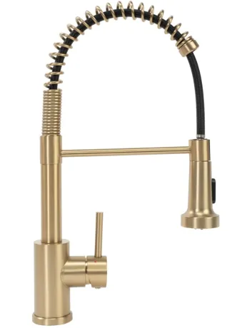 Змішувач для кухні REA COLIN BRUSHED GOLD матове золото — Photo 2