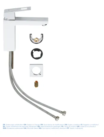 Змішувач для раковини M-розміру Grohe Eurocube (23446000) — Photo 3