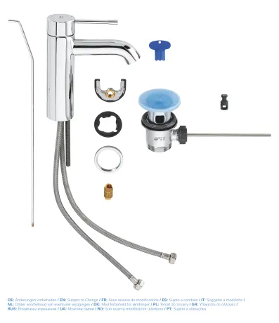 Змішувач для раковини S-розміру Grohe Essence New (23589001) — Photo 2