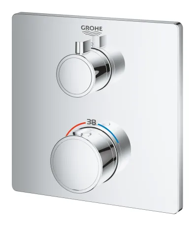 Термостат прихованого монтажу для 1 споживача Grohe Grohtherm Convent. Concealed (24078000) — Photo 3
