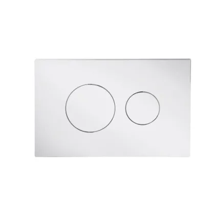 Клавіша змиву Qtap Standard 152x236x28 мм, Chrome, кругла QTSTD164CRM49469