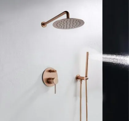 Душова система REA LUNGO ROSE GOLD + BOX прихованого монтажу — Photo 7