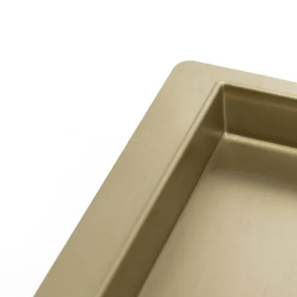 Трап для душу REA PURE NEO 100 PRO GOLD 2в1 золотий * — Photo 3