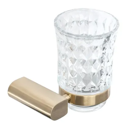 Склянка для зубних щіток REA 322224B BRUSHED GOLD — Photo 2