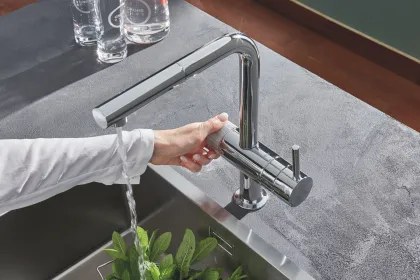 Комплект змішувача для кухні із фільтром Grohe Blue Pure (30382000) — Photo 1