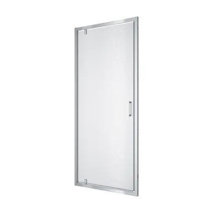 Душові двері відкривні, одноелементні Line Pro 900 мм, chrome, скло 6мм grape
