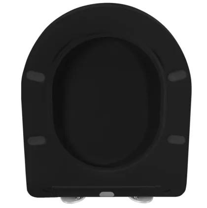 Сидіння для унітазу REA FLAT BLACK * — Photo 6