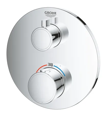Термостат прихованого монтажу для 1 споживача Grohe Grohtherm Convent. Concealed (24075000) — Photo 1