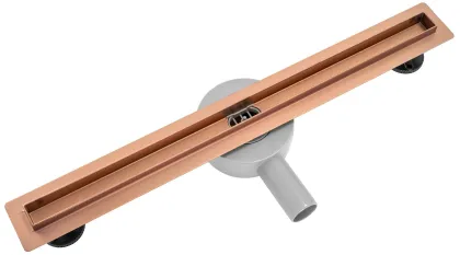 Трап для душу REA NEO 60 SLIM PRO BRUSHED COPPER * — Photo 3
